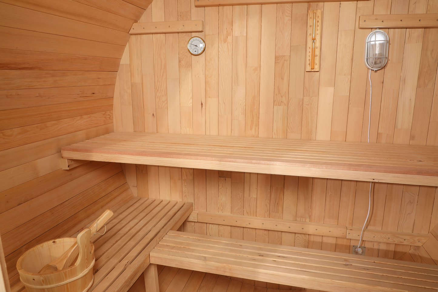 პანორამული საუნა (გარე გამოყენების)