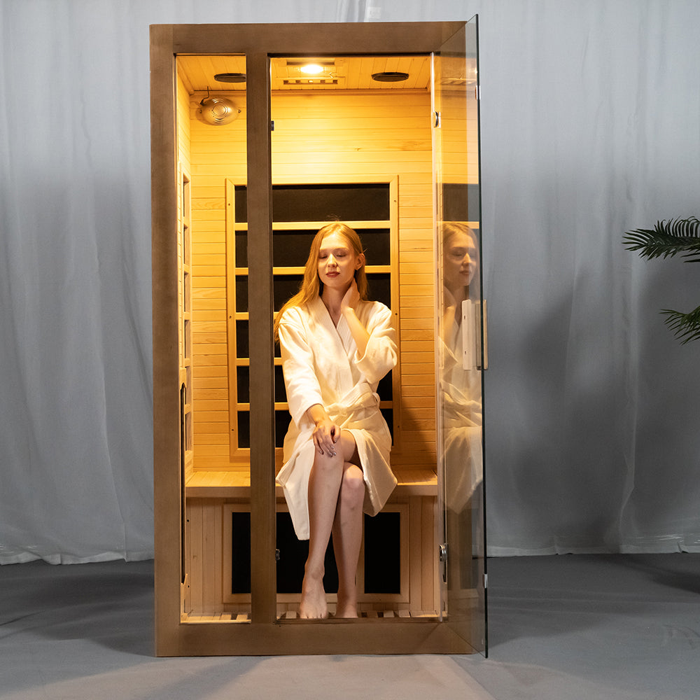 SaunaBox Solo - Infrared Sauna (1 Person)