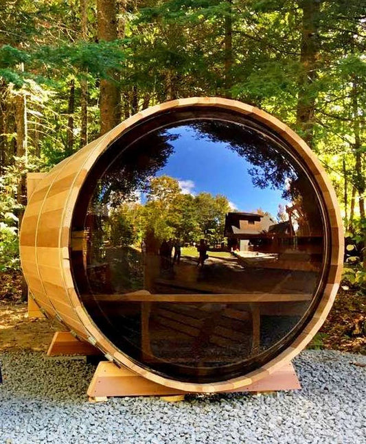 პანორამული საუნა (გარე გამოყენების)