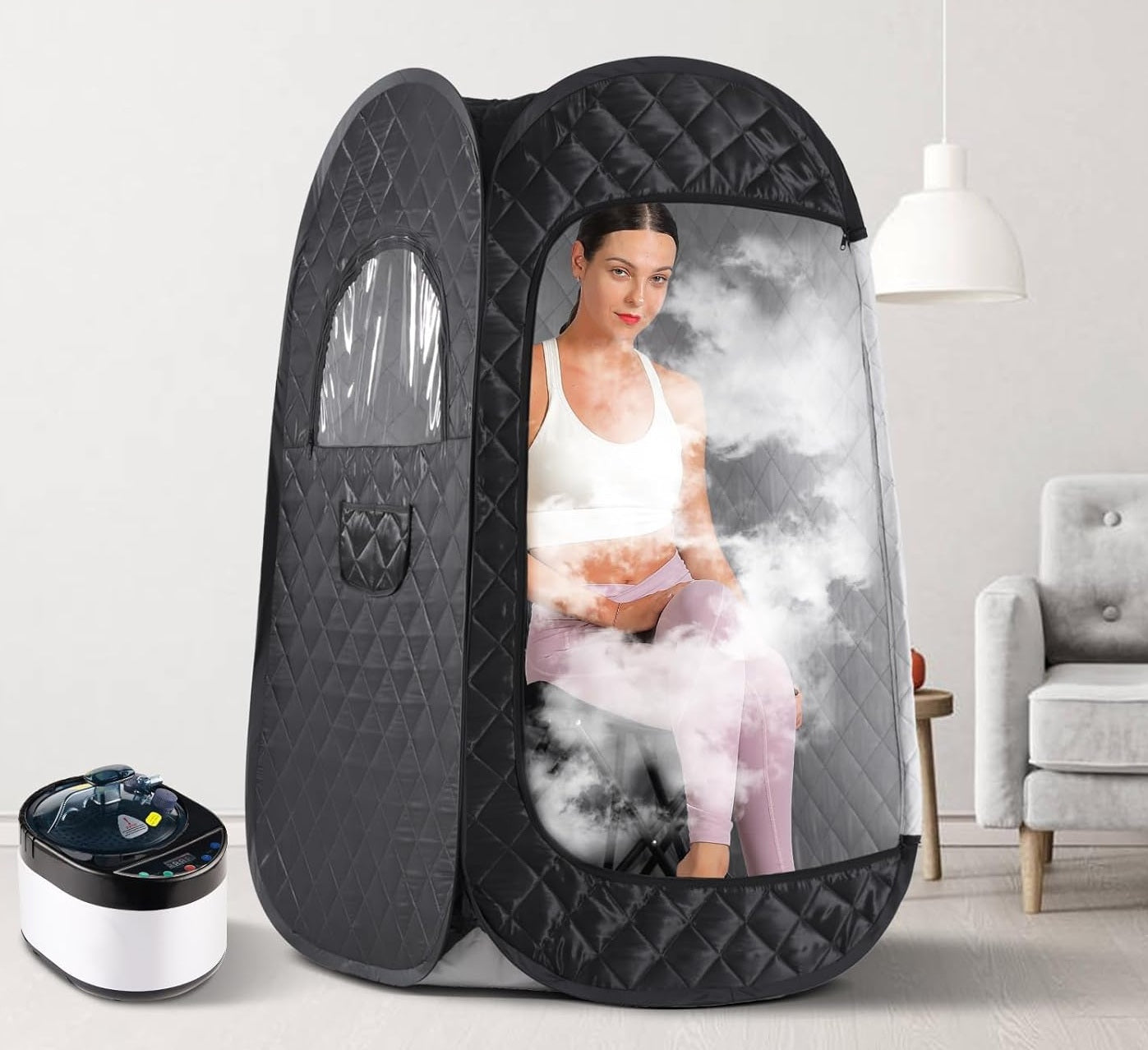 SaunaTent - ორთქლის საუნა (ინტერიერის)